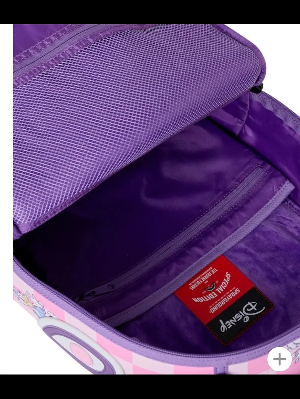 DISNEY MINNIE DAISY CHECK BACKPACK